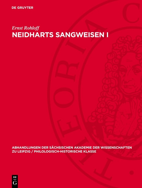 Neidharts Sangweisen I - Ernst Rohloff