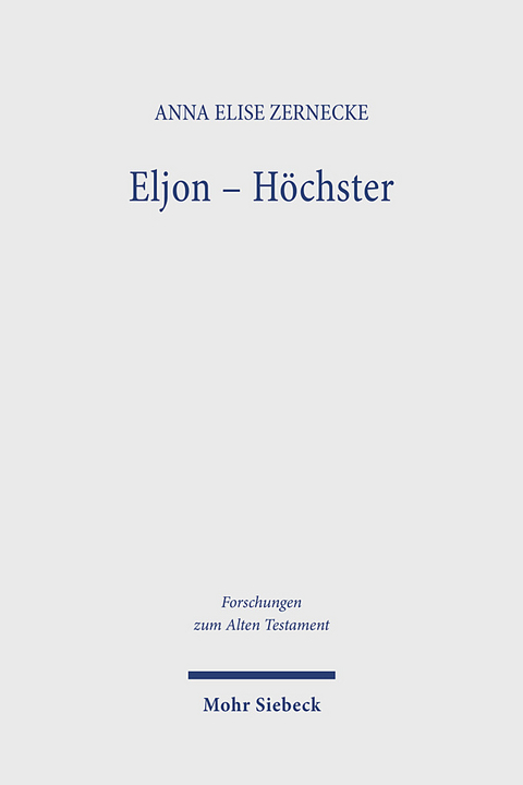 Eljon - Höchster - Anna Elise Zernecke