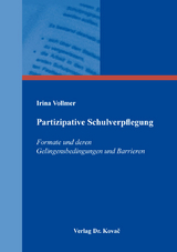 Partizipative Schulverpflegung - Irina Vollmer