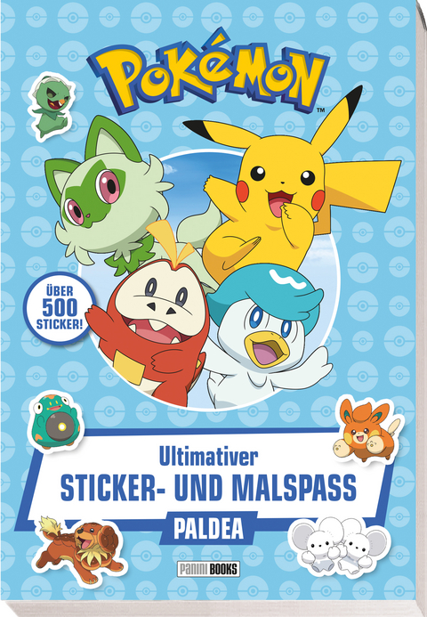 Pokémon: Ultimativer Sticker- und Malspaß Paldea -  Pokémon