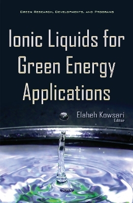 Ionic liquids for Green Energy Applications - 