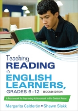 Teaching Reading to English Learners, Grades 6 - 12 - Calderon, Margarita Espino; Sinclair-Slakk, Shawn M.