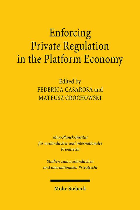 Enforcing Private Regulation in the Platform Economy - 