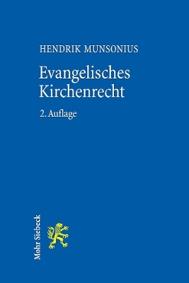 Evangelisches Kirchenrecht - Hendrik Munsonius