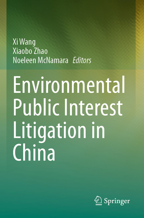 Environmental Public Interest Litigation in China - 