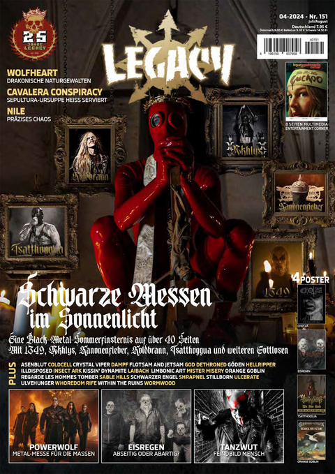 LEGACY MAGAZIN: THE VOICE FROM THE DARKSIDE - 