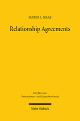 Relationship Agreements - Jannik L. Maas