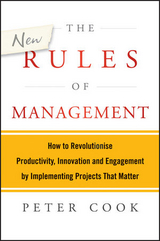 The New Rules of Management - Peter Cook