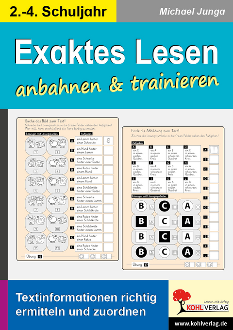 Exaktes Lesen anbahnen und trainieren - Michael Junga