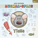 Der große Ausmal-Spaß (Tiere) - Jacqueline Kauer, Daniel Kauer