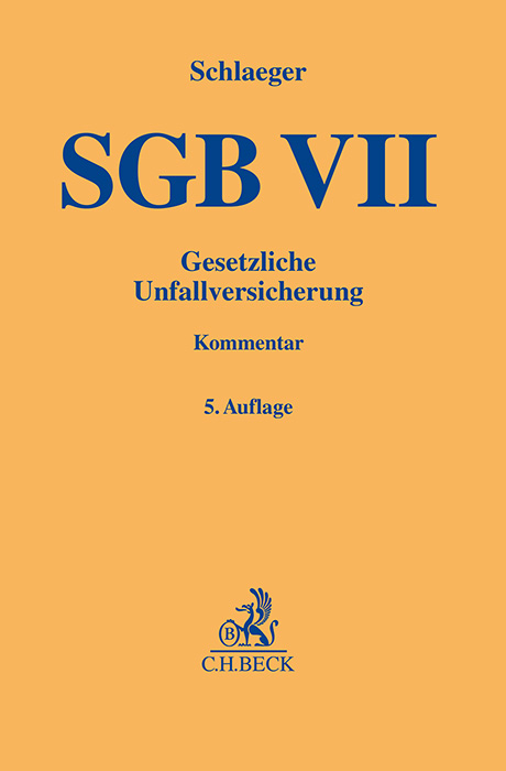 SGB VII. Gesetzliche Unfallversicherung - 