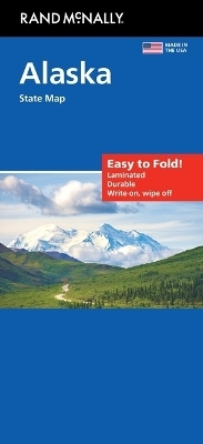 Rand McNally Easy to Fold: Alaska State Laminated Map -  Rand McNally