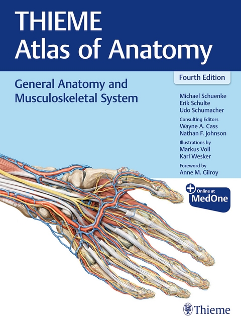 THIEME Atlas of Anatomy: General Anatomy and Musculoskeletal System - Michael Schuenke, Erik Schulte, Udo Schumacher, Wayne Cass, Nathan Johnson