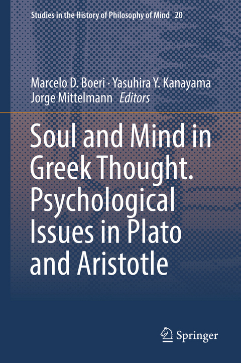 Soul and Mind in Greek Thought. Psychological Issues in Plato and Aristotle - 