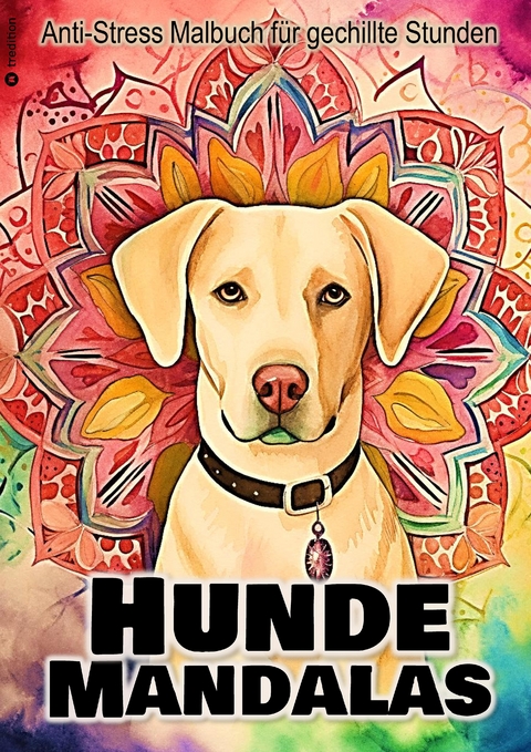 Hunde Mandalas Malbuch für Erwachsene Jugendliche Frauen Männer - Beau Barkside