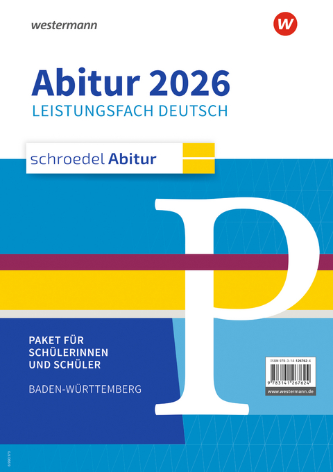 Schroedel Abitur - Ausgabe für Baden-Württemberg 2026 - Ulrike Blattert, Eva-Maria Knittel, Hans-Georg Schede, Dennis Scheu, Maren Stieglat-Wernecke, Ulrich Vormbaum