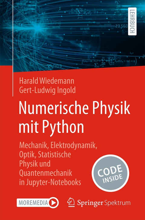 Numerische Physik mit Python - Harald Wiedemann, Gert-Ludwig Ingold