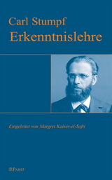 Erkenntnislehre -  Carl Stumpf