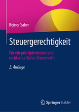 Steuergerechtigkeit - Sahm, Reiner