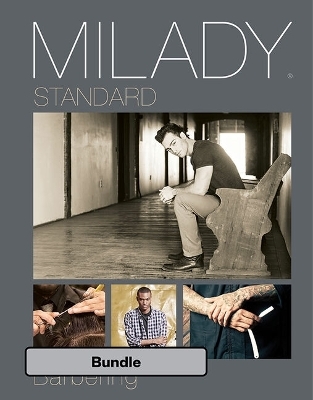 Bundle: Milady Standard Barbering, 6th + Student Workbook + Mindtap Beauty & Wellness, 4 Terms (24 Months) Printed Access Card -  Milady