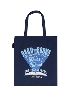 Levar Burton: Read the Books They Don't Want You to Read Tote Bag -  Out of Print