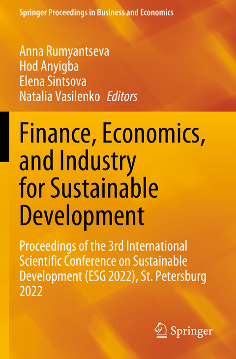 Finance, Economics, and Industry for Sustainable Development - 