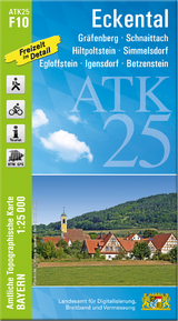 ATK25-F10 Eckental (Amtliche Topographische Karte 1:25000) - 