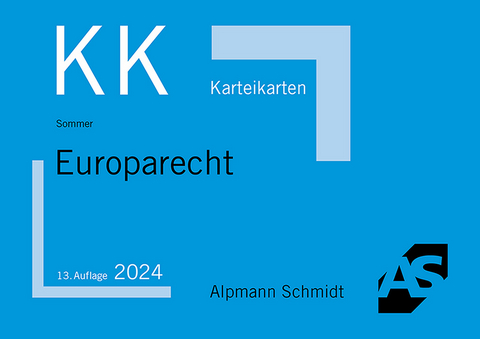 Karteikarten Europarecht - Christian Sommer