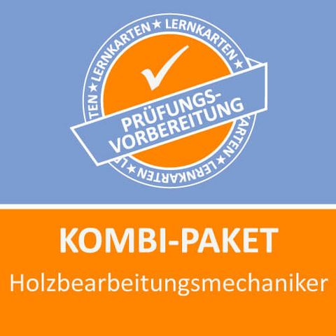 Kombi-Paket Holzbearbeitungsmechaniker Lernkarten - Jennifer Christiansen