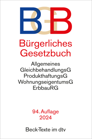 Bürgerliches Gesetzbuch - 