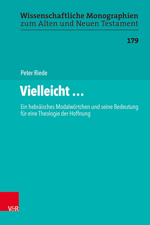 Vielleicht... - Peter Riede