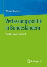 Verfassungspolitik in Bundesländern - Werner Reutter