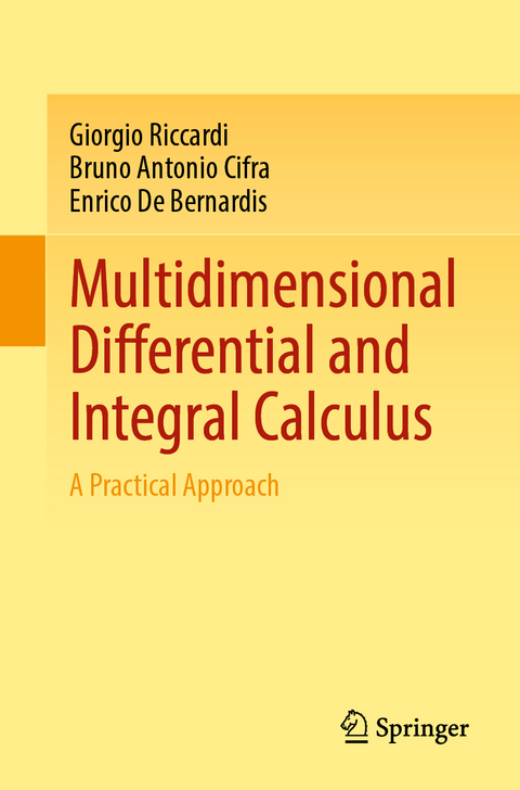 Multidimensional Differential and Integral Calculus - Giorgio Riccardi, Bruno Antonio Cifra, Enrico De Bernardis