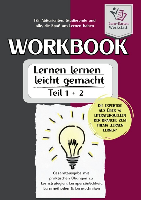 Workbook im Miniformat I Lernen lernen leicht gemacht - Sabine Voitl