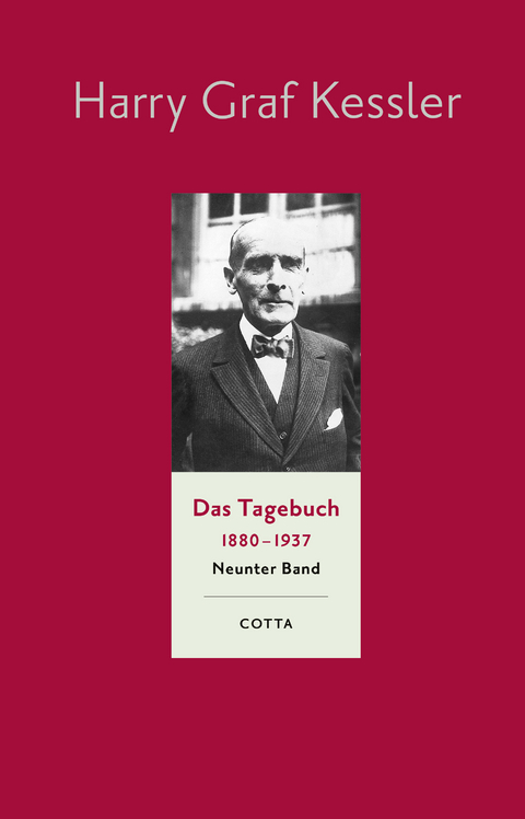 Das Tagebuch (1880–1937), Band 9 (Das Tagebuch 1880-1937, Bd. 9) - Harry Graf Kessler