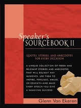 Speakers Sourcebook II - Van Ekeren, Glenn