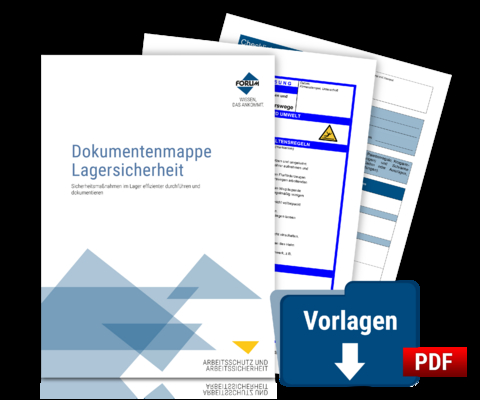 Dokumentenmappe Lagersicherheit