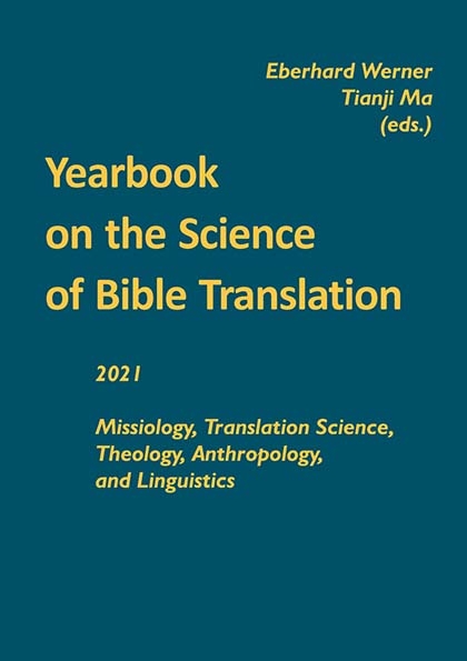 Yearbook on the Science of Bible Translation - 