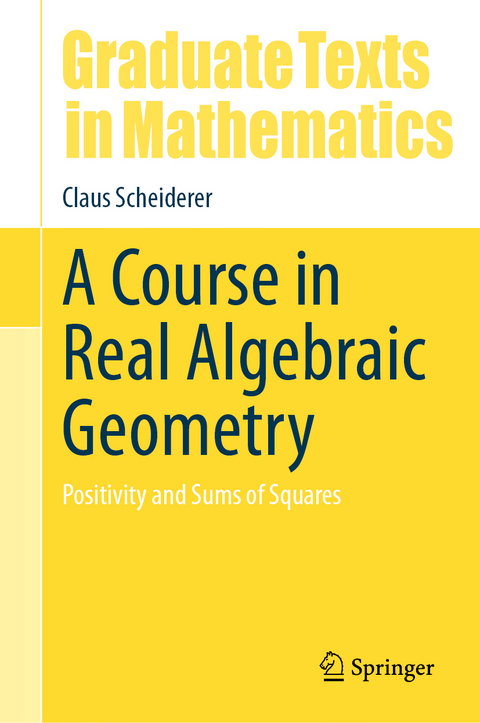 A course in real algebraic geometry - Claus Scheiderer