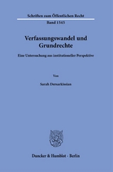 Verfassungswandel und Grundrechte - Sarah Dersarkissian