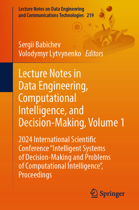 Lecture Notes in Data Engineering, Computational Intelligence, and Decision-Making, Volume 1 - 