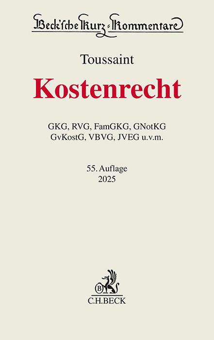 Kostenrecht - 