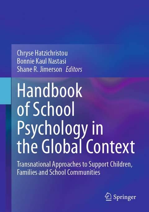 Handbook of School Psychology in the Global Context - 