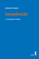 Umweltrecht - Schnedl, Gerhard