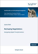 Reshaping Negotiations - Joana Roth