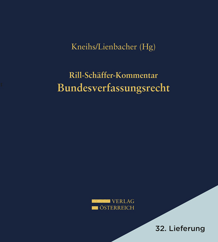 Rill-Schäffer-Kommentar Bundesverfassungsrecht - 