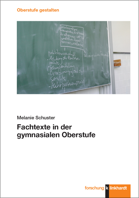 Fachtexte in der gymnasialen Oberstufe - Melanie Schuster