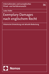 Exemplary Damages nach englischem Recht - Lukas Fedler