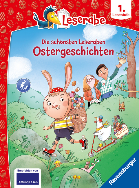 Die schönsten Leseraben-Ostergeschichten - lesen lernen mit dem Leseraben - Erstlesebuch - Kinderbuch ab 6 Jahren - Lesen lernen 1. Klasse Jungen und Mädchen (Leserabe 1. Klasse) -  Tino, Martin Klein, Thomas Krüger