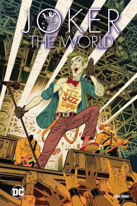 Joker: The World (Hardcover-Edition) - Torsten Sträter, Ingo Römling, Geoff Johns, David Rubin, Enrico Brizzi, Felipe Castilho, Alvaro Fong Varela, Štepán Kopriva, Metin Akdulger, Inpyo Jeon, Matías Timarchi, Dr. Ejob Gaius, Tomasz Kołodziejczak, Jason Fabok, Paolo Bacilieri, Tainan Rocha, Oscar Pinto, Michal Suchanek, Ethem Onur Bilgic, Jaekwang Park, Germán Peralta, Bertrand Mbozo’o Zeh, Jacek Michalski